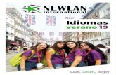 Idiomas - NEWLAN INTERNATIONAL...Curso 15 clases semanales de inglés con alumnos de otras nacionalidades. Grupo máximo: 15 alumnos según edad y nivel de inglés. W y c l i f f e