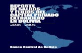 REPORTE DE SALDOS Y FLUJOS DEL CAPITAL PRIVADO … · de Capital Privado Extranjero realizadas por el Banco Central de Bolivia. ... Nota de Investigación (26-01-2010) ELABORACIÓN: