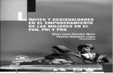 Introducción - UNAMru.iiec.unam.mx/1761/1/concorrea.pdf · 2012. 9. 7. · ~ Límites y Desigualdades en el Empoderamiento de las Muje ... es decit· medi.r las repercusiones de