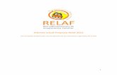 Informe anual Proyecto Relaf 2012 RELAF 2012.pdfPor tal motivo, el Informe cierra con un apartado destinado a las conclusiones, donde se resalta el crecimiento significativo de la