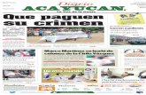 NòMERO 5572 Que paguen su crimen T e invita a que nos env ...diarioacayucan.com/hemeroteca/2017-10-26.pdf · 00439-RHY emitido por y registrado en el Padr n Nacional de Medios Impresos