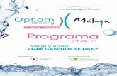Del 18 al 20 de abril 2013 Programa - CGCOO · OPTOM Meeting Málaga se celebra en el marco de Málaga 2013, un gran encuentro internacional en el ámbito de la optometría en el
