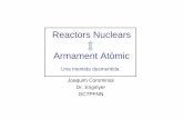 Reactors Nuclears Armament Atòmic · 3.1 Esdeveniments clau 3.2 Àtoms per a la pau 3.3 OTAN 3.4 Euratom ... 1947 Inici de la guerra freda 1953 El negoci i la tapadora de la tecnologia