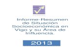 INFORME-RESUMEN DE SITUACIÓN SOCIOECONÓMICA EN VIGO …fundacionprovigo.org/wp-content/uploads/pdf/informe_situacion_vig… · Vigo, Área Metropolitana de Vigo y Zona de Influencia,