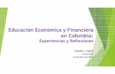 Educación Económica y Financiera en Colombia 2016.pdf · Encuesta nacional sobre comportamiento, Mundial, Banco de la Republica de Colombia 2013 . Caracterización y antecedentes