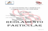 7º AUTOCROSS de CARbAllO CAmpeOnATO de eSpAñA · 2015. 6. 8. · 6.2.- VUELTAS Y CLASIFICACIONES. 6.2.1.- La carrera se desarrollará según lo descrito en el Reglamento Deportivo