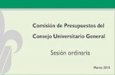 Comisión de Presupuestos del Consejo Universitario Generalcolaboracion.uv.mx/informacionpublica/presupuestos/Otros... · 2018. 6. 12. · Comisión de Presupuestos: fue aprobado