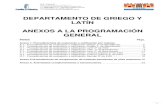 DEPARTAMENTO DE GRIEGO Y LATÍN ANEXOS A LA …ies-carlos3.centros.castillalamancha.es/sites/ies-carlos3.centros.ca... · morfología verbal, análisis sintáctico y traducción,
