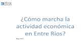 ¿Cómo marcha la actividad económica en Entre Ríos?Fuente: Dirección Gral de Estadísticas y Censos de Entre Ríos CONSUMO DE NAFTA 10.000 11.000 12.000 13.000 14.000 15.000 16.000
