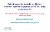 Criminogenic needs of Dutch violent forensic psychiatric ... ¢â‚¬¢ PCL-R scores relate only modestly with