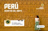 SALIDAS 13 JUNIO 2020 10 OCTUBRE 2020 · organización estatal de la cultura Chimú. regresaremos en horas de la tarde al hotel para descansar. Cena a cargo del pasajero DIA 05: TRUJILLO