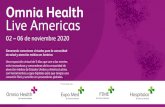 Omnia Health Live Americas · •Oportunidad de 15 minutos para promocionar tus productos más nuevos e innovadores. •Los asistentes pueden acceder a tus archivos o enlaces compartidos