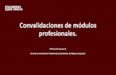 Convalidaciones de módulos profesionales....Cualificaciones Profesionales. Idiomas. Según art. 23 de la resolución de 7 de junio de 2018 sobre instrucciones en materia de convalidaciones.