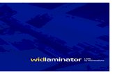 L300alternativadigital.info/downloads/85/widlaminator-l300.pdf · 2020. 2. 20. · Laminadora Los equipos widlaminator, están diseñados para dar una respuesta eficaz a las necesidades
