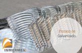 Presentación de PowerPoint - Inmermek · 2019. 12. 4. · ventas@Inmermek.com.mx (55) 5888 0155 INMERMEK tiene la capacidad de galvanizar materiales de peso y tamaños muy diversos.