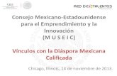 Consejo Mexicano-Estadounidense para el Emprendimiento y ...redtalentos.gob.mx/reuniones/8va_jornada/museic_100.pdf · El comercio trilateral en 2012 ascendió a la cifra record de