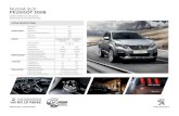 Peugeot · NUEVA SUV PEUGEOT 3008 CARACTERíSTlCAS TÉCNICAS PRINCIPALES EQUIPAMIENTOS NUEVA PEUGEOT 3008 2019 4447 2098 1624 ALLURE/ALLURE PACK GASOUNA AUTOMÁ 1696000 240/1400 206