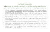 ARTÍCULOS PUBLICADOS LGAC: Síntesis de productos naturales ... · Romero, Gerardo Aguirre, Douglas Grotjahn, Ratnasamy Somanathan, Daniel Chávez. Journal of the Mexican Chemical