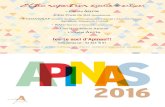 El teu suport ens ajuda a créixer - APINAS · El calendari també és un document fotogràfic que vol transmetre el ... Organitza activitats extraescolars diàries i el Casal d’estiu.