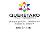 ENTÉRATE - tribunaldeconciliacionyarbitrajeqro.com.mxtribunaldeconciliacionyarbitrajeqro.com.mx/images/transparencia/... · ENTÉRATE. Querétaro Está en nosotros ¿Qué es el Presupuesto