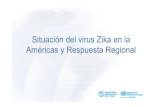 Situación del virus Zika en la Américas y Respuesta Regional€¦ · Noviembre, 2015. 11. Diciembre 2015 Países con confirmación de casos por virus ... confirmación de casos