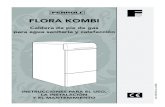 FLORA KOMBI - Repuestos Ferroli Alicante · 2020. 5. 25. · Flora Kombi 5 1.3 Panel de mandos Para acceder al panel de mandos hay que levantar la tapa frontal. ﬁ g. 1 Leyenda 1