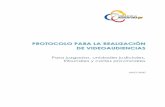 PROTOCOLO PARA LA REALIZACIÓN DE VIDEOAUDIENCIASfuncionjudicial.gob.ec/www/pdf/Protocolo para la...PROTOCOLO PARA LA REALIZACIÓN DE VIDEOAUDIENCIAS JULIO-2020 ** 4 de 21 1. ANTECEDENTES