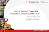 Institut Català d’Oncologia Programa Convivir con el Cáncer ICO... · ICO GIRONA 3 6 3 1 1 14 ICO BADALONA 20 309 * Servicios de mediador/a subvencionado Centro Lengua de signos