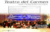 cartel ORQUESTA CAMARA PROMUSICA MALAGA€¦ · -Las “cuatro estaciones”, op. 8, de “Il cimento dell'armonía e dell'invenzione”.....A. Vivaldi-Concierto en mi mayor “La