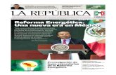 PUBLICACIÓN MENSUAL AGOSTO 2014 Reforma Energética. Una ...priinfo.org.mx/BancoInformacion/files/Archivos/Pdf/... · Una nueva era en México “Esta es una reforma de profunda