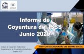Unidad de Desarrollo Institucional INSTITUTO SALVADOREÑO … · 2020. 6. 30. · Fuente: Departamento de Actuariado y Estadística. Cifras actualizadas el 19 de junio 2020. IMPACTO