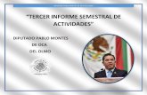 Congreso de la Ciudad de México - TERCER INFORME SEMESTRAL DE · 2020. 2. 12. · “tercer informe semestral de ... 499 del reglamento del congreso de la ciudad de mÉxico, ...