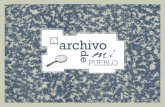 El archivo - Hoya de Huescahoyadehuesca.es/attachments/article/708/Folleto.pdf · archivo. Si el archivo conserva documentación histó-rica, puede requerirse que el archivero disponga