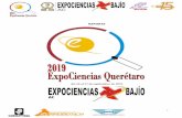 Santiago de Querétaro, Qro · 3 REPORTE EXPOCIENCIAS QUERÉTARO 2019. Tecnología Se contó con la participación de 90 estudiantes y 26 asesores. Se abrieron 4 áreas del conocimiento.