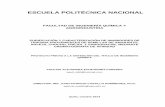 ESCUELA POLITÉCNICA NACIONALbibdigital.epn.edu.ec/bitstream/15000/8626/3/CD-5799.pdf · 001-2012 “Purificación y caracterización de inhibidores de tripsina, provenientes ...
