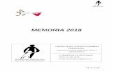 MEMORIA 2018 - Centro de Día · Página 1 de 39 MEMORIA 2018 CENTRO DE DÍA “PROYECTO PRIMERA PREVENCIÓN” PARROQUIA SANTA MARÍA DEL POZO Y SANTA MARTA C/ Montánchez, 13; 28053