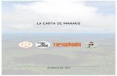 La Carta de Manaus - WordPress.com · ADG – CI – TD – VG LA CARTA DE MANAUS 3 PRESENTACIÓN Recientemente, cuatro de los vehículos de comunicación más importantes, si no