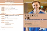 7 de octubre - aedv.es · VIERNES 7 de octubre RESIDERM 2016 XIIº Curso de iniciación a la dermatología para médicos residentes (Academia Española de Dermatología y Venereología)
