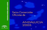 Ferias Comerciales - Junta de Andalucía...Edita JUNTA DE ANDALUCÍA Consejería de Turismo,Comercio y Deporte Producción editorial: Signatura Ediciones de Andalucía,S.L. Depósito