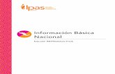 Información Básica Nacional - Ipas Mexico · Tasa de Fecundidad en Adolescentes (TFA), ENADID, 2009 y 2014. Fuente: Estimaciones del CONAPO con base en la Encuesta Nacional de la