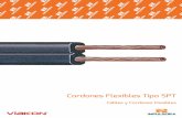 Cordones Flexibles Tipo SPT - IMPULSORAimpulsora.co/images/Viakon/cordones-flexibles-tipo-SPT.pdf · 1,14 1,14 cp00 x626 4,2 5,7 cp01 x627 18 16 2,082 0,824 26 x 28 16 x 30 1,14 1,52