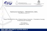 Patrimonio Geológico PROGEOCOL UNALcpgcolombia.org/wp-content/uploads/2016/08/...GRUPO PROGEOCOL-UN. VERSIÓN 1.0, BOGOTÁ, 04 MARZO 2016 Modulo didáctico de esmeraldas colombianas,