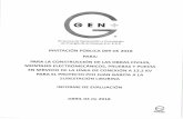  · 2018. 4. 5. · SUBESTACIÓN LIBORINA Dirección Proyecto PCH PENDERISCO I 7. SOLICITUD DE ACLARACIONES De conformidad con 10 señalado en Ios términos de referencia de la invitación