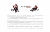Presentación del proyectos3-eu-central-1.amazonaws.com/.../Proyecto-Get-Up.pdfPresentación del proyecto: Get Up© es una silla de ruedas de desplazamiento manual, que le devuelve