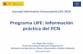 Programa LIFE: Información práctica del PCN€¦ · El Programa LIFE en España El Programa ha experimentado un éxito creciente desde su primera edición (LIFE I) hasta la última