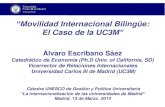 Movilidad Internacional Bilingüe: El Caso de la UC3Mcatedraunesco.es/seminariointernacionalizacion/document...Curso 2006/07 Curso 2007/08 Curso 2008/09 Curso 2009/10 Curso 2010/11