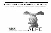 Abril 2016 Gaceta de Bellas Artes - apintoresyescultores.es€¦ · artístico y cultural que mantenemos desde hace ya 106 años. Como socio y amigo, tú nos has ayudado a alcanzar