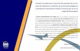 Invitación privada para la selección del prestador de los ...aeropuertobaq.com/wp-content/uploads/2018/02/Circular.pdf · El GRUPO AEROPORTUARIO DEL CARIBE S.A.S., en su condición