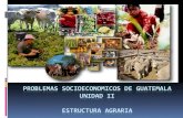 PROBLEMAS SOCIOECONOMICOS DE GUATEMALA UNIDAD II … · 2020. 9. 16. · unidad ii estructura agraria. estructura agraria en guatemala contenidos: