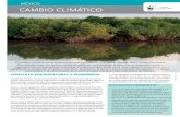 CaMbIO ClIMátICO · Contexto soCioCultural y eConómiCo Considerado el mayor reto de nuestros tiempos, el cambio climático no es sólo una preocu-pación ambiental sino que tiene